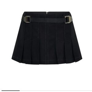 Dion lee slider pleated miniskirt size M